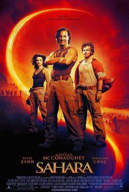 Moment image for Matthew McConaughey's Dual Role in Action-Adventure Film "Sahara" Shapes Career diversification.