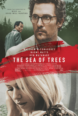 Moment image for Matthew McConaughey in "The Sea of Trees" explores despair, redemption, and the search for meaning.