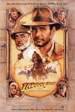 Moment image for Connery stars in Indiana Jones and the Last Crusade