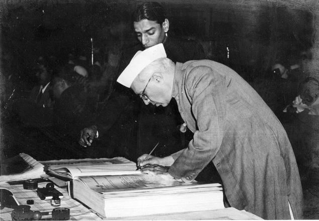 Moment image for India's Transition to Sovereign Democratic Republic Through Constitution and Leadership by Nehru