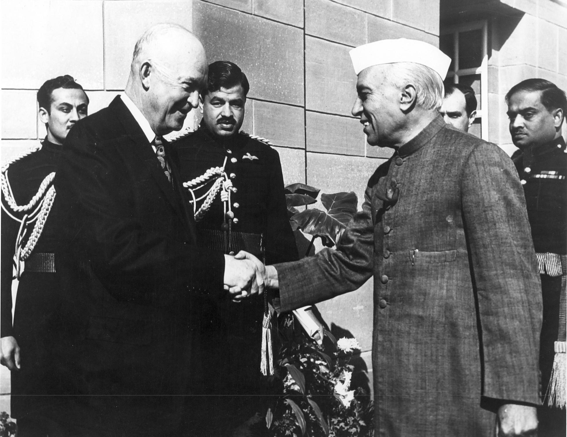 Moment image for Eisenhower Recognizes Nehru for Global Peace Efforts Amid Cold War Tensions
