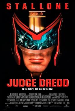 Moment image for Stallone stars in Judge Dredd