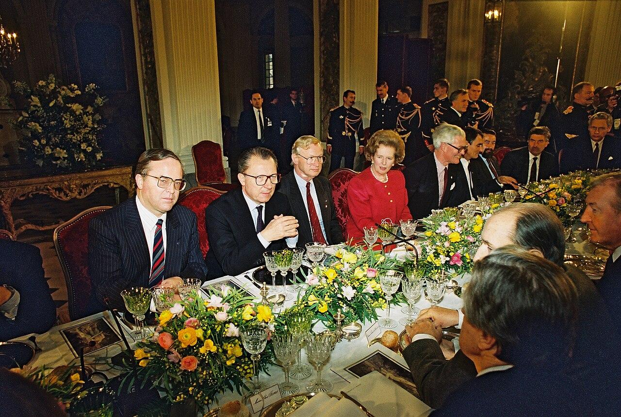 Moment image for Thatcher's Disagreement with Howe and Lawson in Madrid Council Encounter