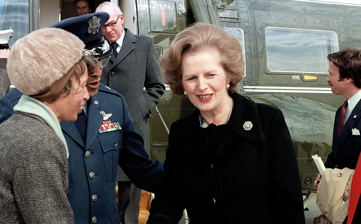 Moment image for Falklands celebrates inaugural Margaret Thatcher Day.