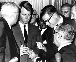 Robert F. Kennedy's Compromise on Civil Rights Act Breaks Filibuster Deadlock