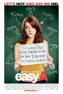 Moment image for Emma Stone's Breakout Role in "Easy A" solidifies her status in Hollywood.