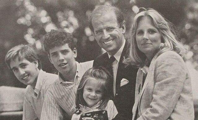 Moment image for Daughter Ashley Biden born