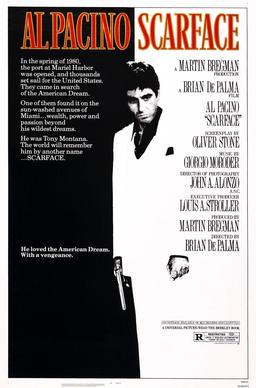 Scarface, featuring Al Pacino