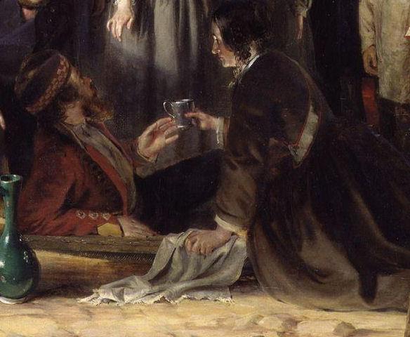 Moment image for Nurse Roberts cared for Nightingale during a serious illness in May 1855.