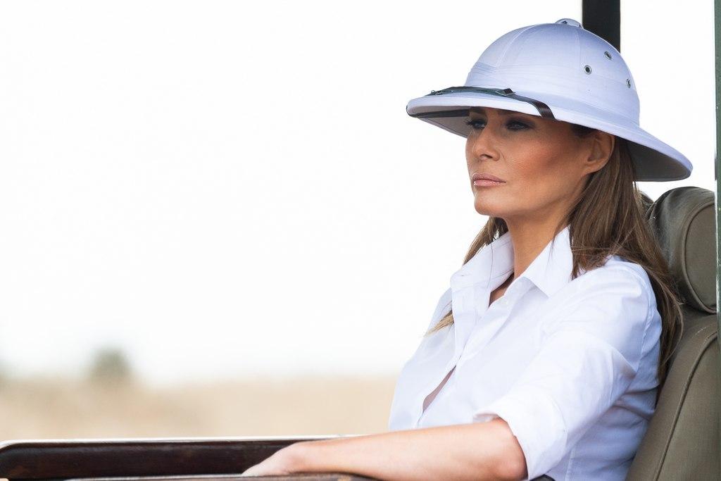 Moment image for Embarks on her first solo international trip as First Lady, visiting four countries in Africa 