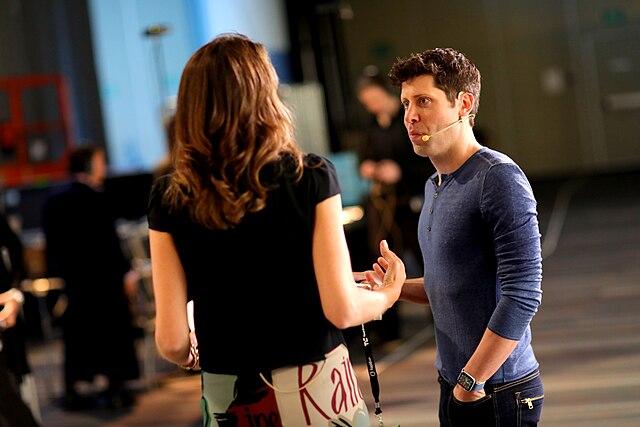 Moment image for OpenAI Co-Founder & CEO Sam Altman speaks during TechCrunch Disrupt San Francisco 2019 