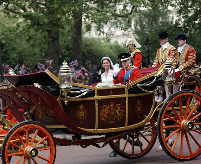 Moment image for Wedding of Prince William at Westminster Abbey