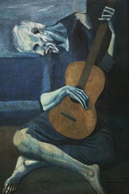 Moment image for Pablo Picasso's Blue Period: Grief-inspired art brings recognition and success.