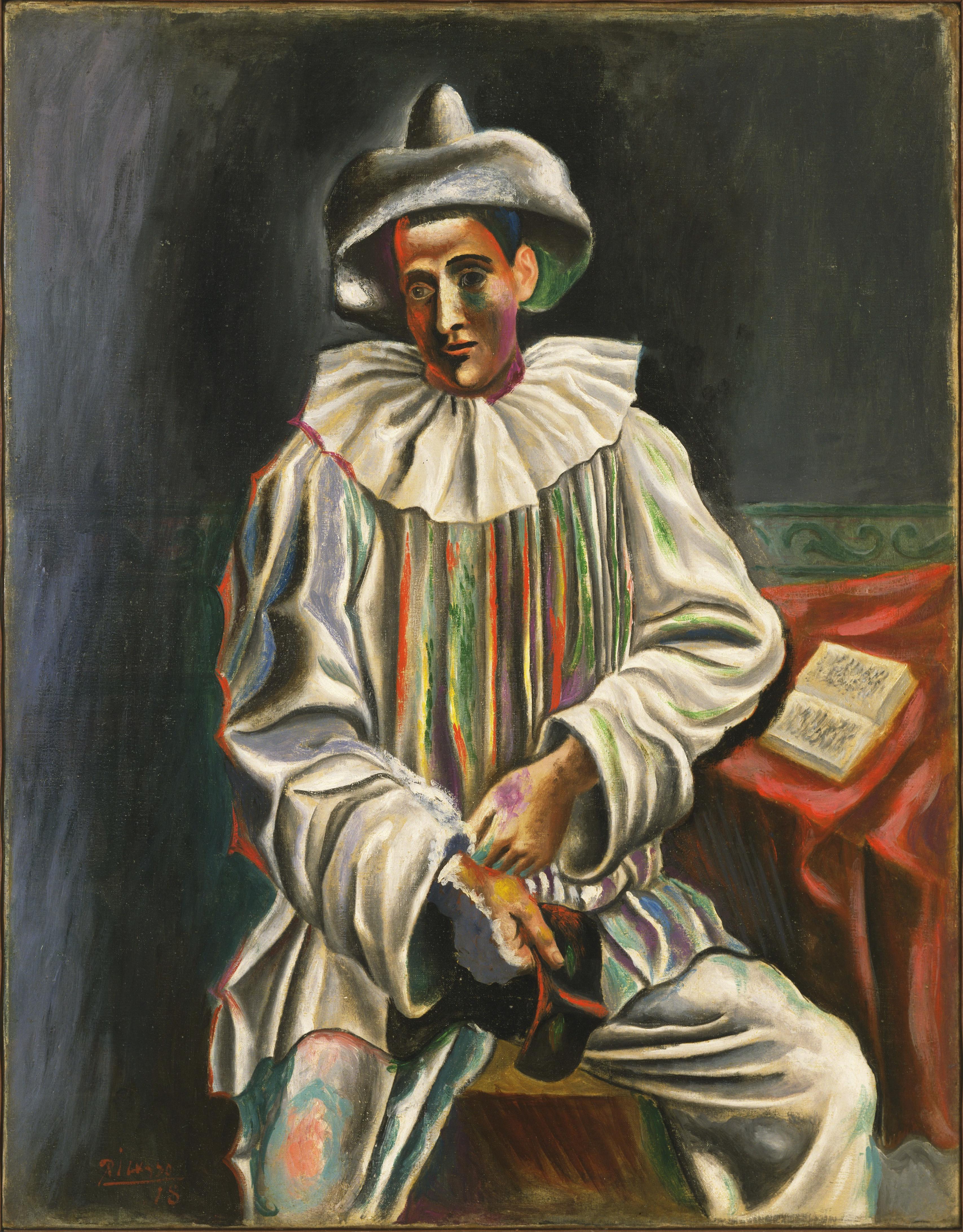 Moment image for Picasso's "Created Pierrot" at MoMA: Symbol of Transition and Evolution