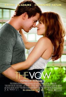 Moment image for "The Vow" - Romantic drama follows couple's journey after memory loss, resonating with audiences worldwide.