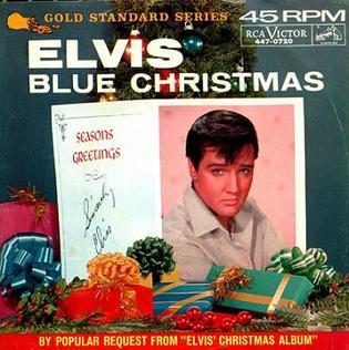 Moment image for Elvis Presley's Highest Charting Hot 100 Hit Since 1978: The Debut of Blue Christmas