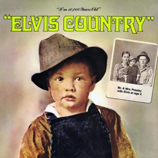 Moment image for Elvis Presley released the album 'Elvis Country (I'm 10,000 Years Old)