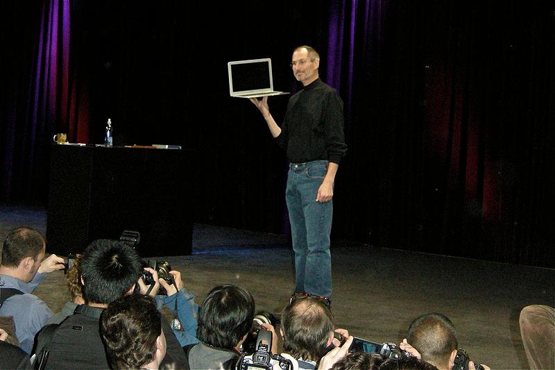 Moment image for Unveiled MacBook Air at the 2008 Macworld
