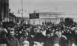 February Revolution in Saint Petersburg