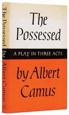 Moment image for Camus's successful adaptation of Dostoyevsky's "Demons" garners critical acclaim in Paris theatre.