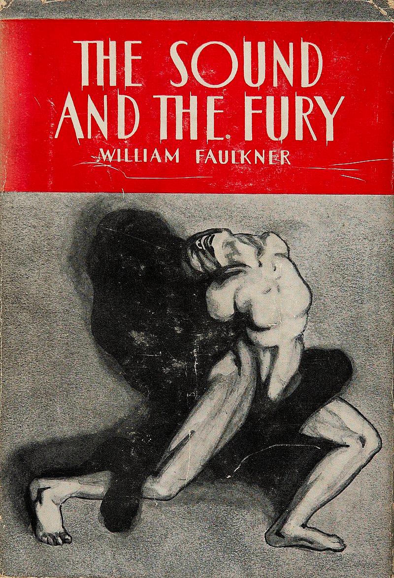 Moment image for Publishes The Sound and the Fury, his masterpiece of modernism.