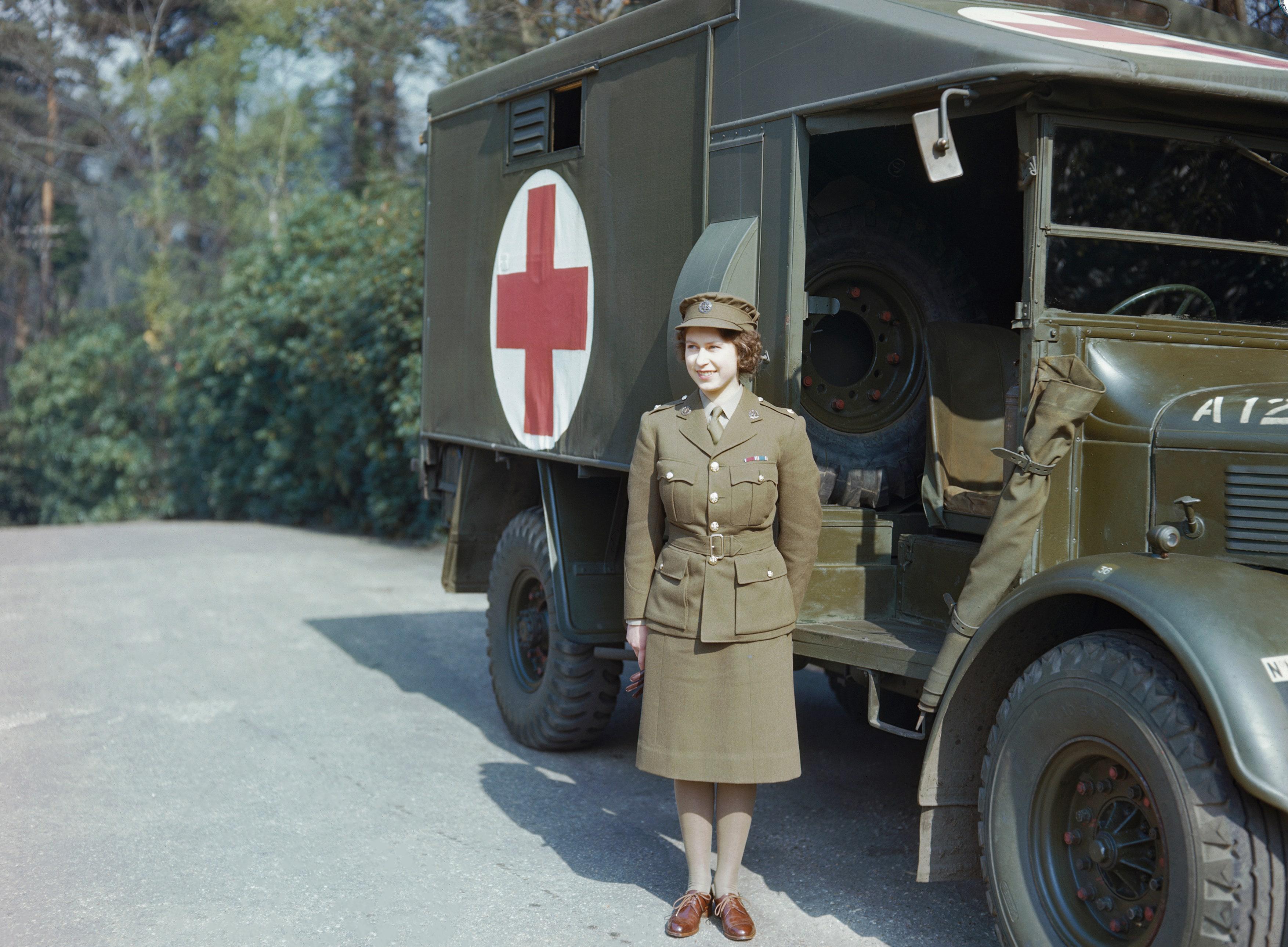 Moment image for Joined the Auxiliary Territorial Service (ATS) during World War II
