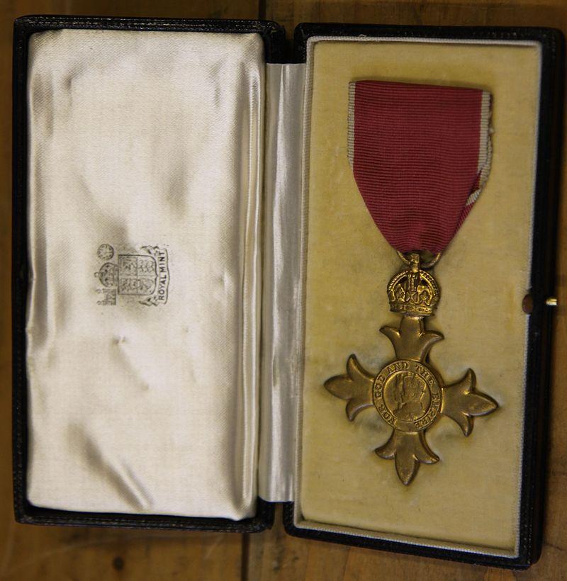 Moment image for Appointed Officer of the Order of the British Empire