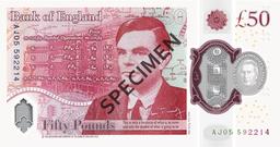 Bank of England £50 Note Features