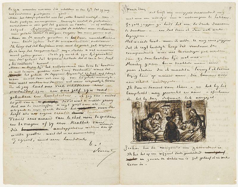 Moment image for Vincent van Gogh's Letters: Insights into the Artist's Turbulent Life and Creative Process