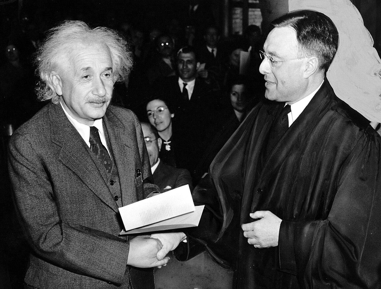 Moment image for Albert Einstein's Strategic Transition to American Citizenship