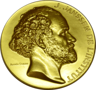 Moment image for Einstein Receives Prix Jules Janssen for Astronomy Contributions