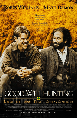 Williams starred in Good Will Hunting