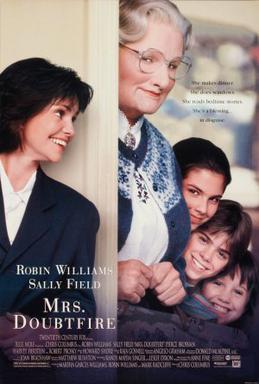 Moment image for Williams starred in Mrs. Doubtfire