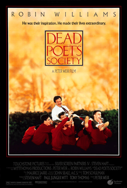 Moment image for Williams starred in Dead Poets Society