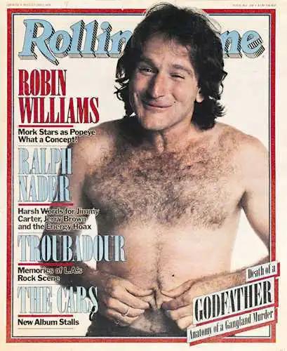 Moment image for Williams on Rolling Stone Cover