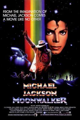 Moment image for Michael Jackson released the film 'Moonwalker'