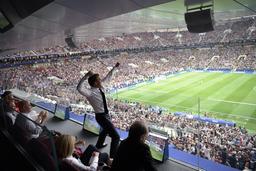 Macron Celebrates France’s World Cup Triumph