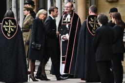 Macron attends Queen Elizabeth II's funeral