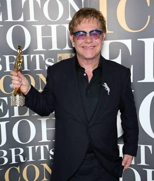 Moment image for John Wins First Brits Icon Award