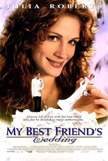 Moment image for Julia Roberts' "My Best Friend's Wedding": A Romantic Comedy Success with Lasting Cultural Impact.
