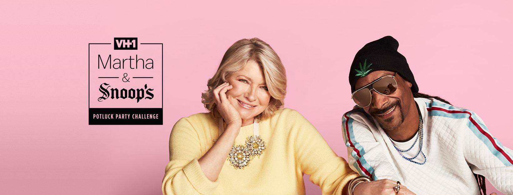 Moment image for VH1 premiered Martha & Snoop's Potluck Dinner Party