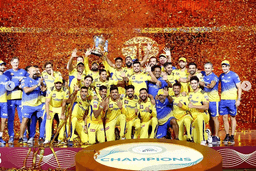 Dhoni Led CSK to Fifth IPL Title