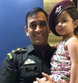 Birth of Dhoni's daughter Ziva