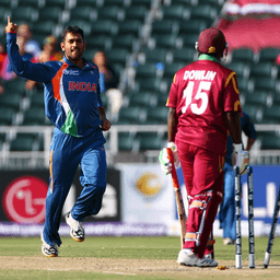 Dhoni's First and Only International Wicket