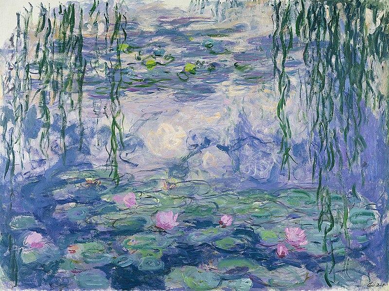Moment image for Monet's Water Garden Masterpieces: 'Nymphéas' Series Reflects Light and Color Brilliance.