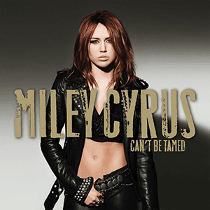 Moment image for Miley Cyrus shifts to dance-pop with "Can't Be Tamed," showcasing growth and commercial success.