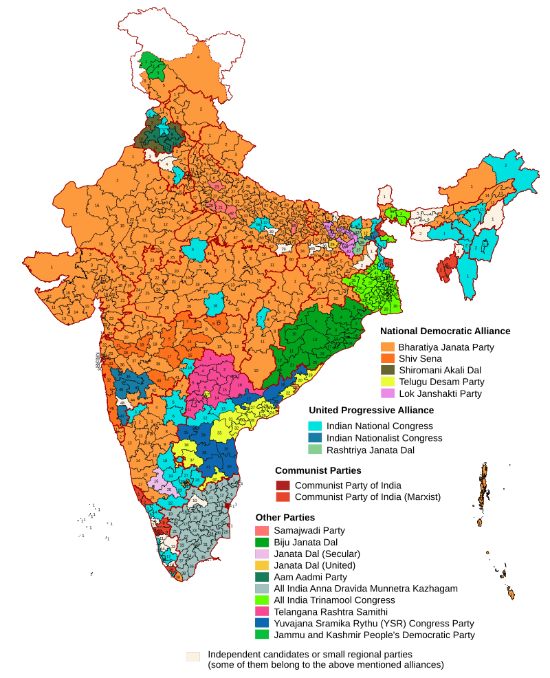 Moment image for Led BJP to a historic victory in the general elections