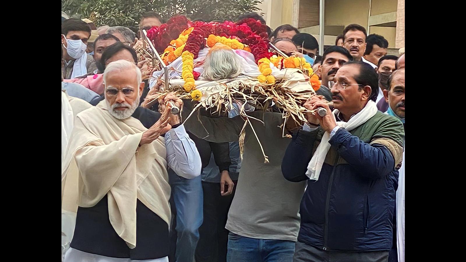 Moment image for Heeraben Modi (Narendra Modi's Mother), passed away