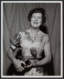 Honored with an Emmy Award for "The French Chef"