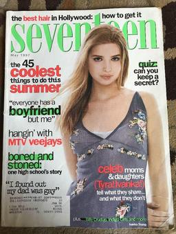 Featured on the cover of Seventeen